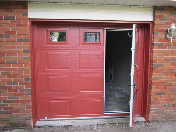 Residential project, Pedestrian doors available